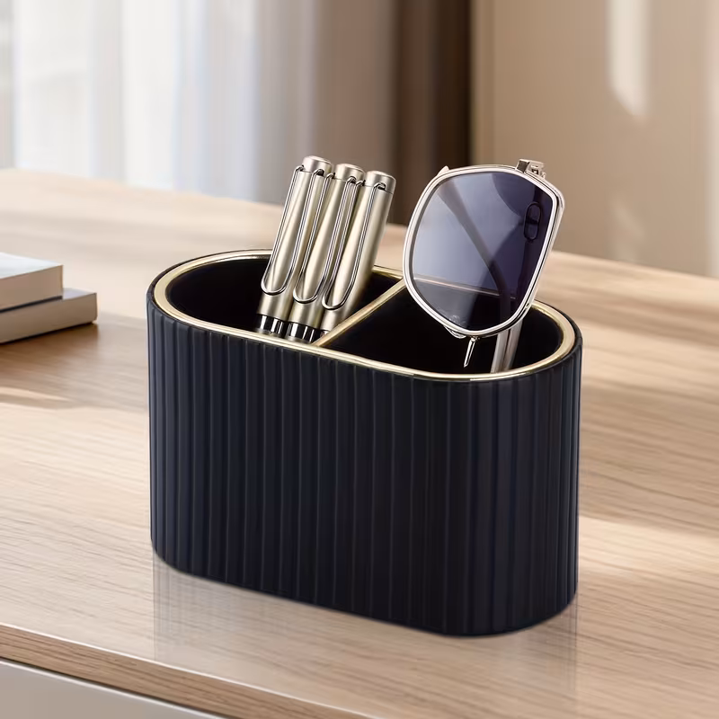 Luxe Bureau Organizer Zwart